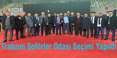 Trabzon'da şoförler seçime gitti